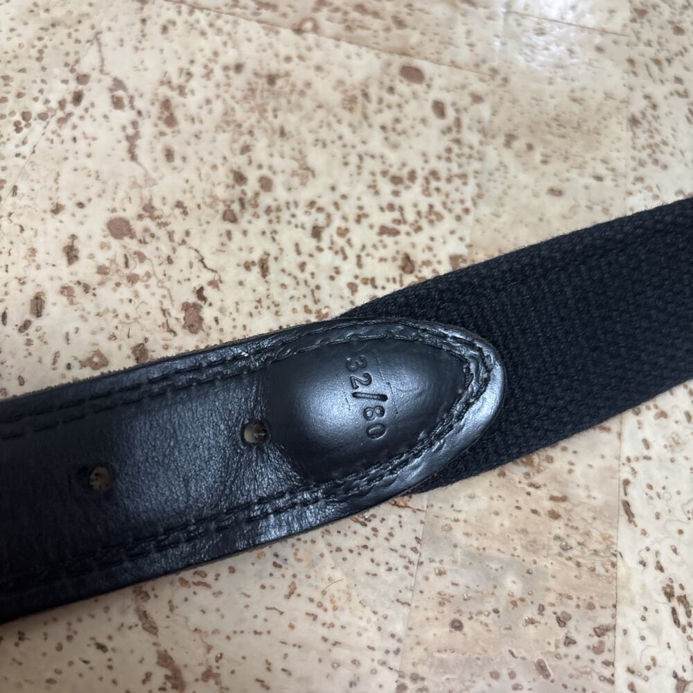 Sahalee Country Club Leather & Webbing Logo Golf Belt Sammamish WA 32/80 USA - Picture 6 of 8